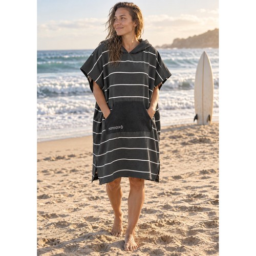 Striped charcoal grey - charcoal,